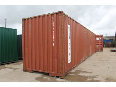 SHIPPING CONTAINERS Used 40ft - Ply Lined & Insulated - OFF133573 click to zoom image