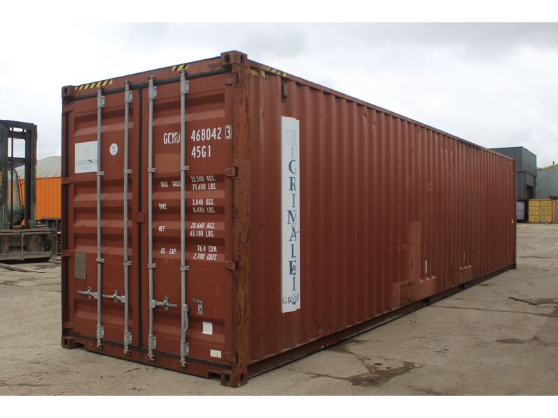 SHIPPING CONTAINERS Used 40ft - Ply Lined & Insulated - OFF133573 click to zoom image