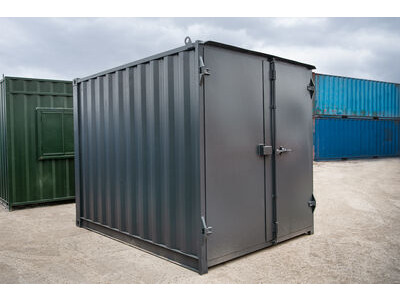 SHIPPING CONTAINERS Used 10ft with S1 Doors, Ply Lined & Insulated - OFF117839 click to zoom image