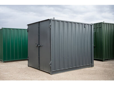 SHIPPING CONTAINERS Used 10ft with S1 Doors, Ply Lined & Insulated - OFF117839 click to zoom image