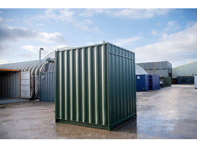 SHIPPING CONTAINERS New 8ft High Cube Container - OFF133757 click to zoom image