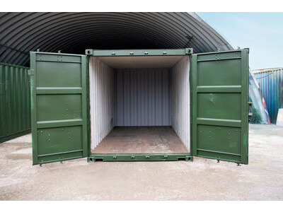 SHIPPING CONTAINERS Used 15ft with Sealed Shipping Doors - OFF133816 click to zoom image