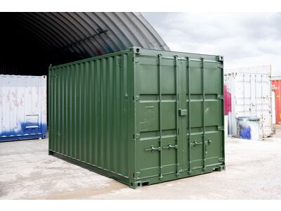 SHIPPING CONTAINERS Used 15ft with Sealed Shipping Doors - OFF133816 click to zoom image