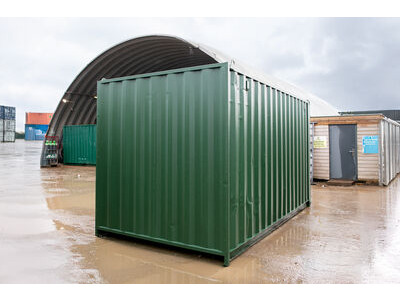 SHIPPING CONTAINERS Used 15ft with Sealed Shipping Doors - OFF133816 click to zoom image