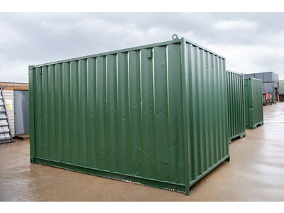 SHIPPING CONTAINERS Used 15ft with Sealed Shipping Doors - OFF133816 click to zoom image