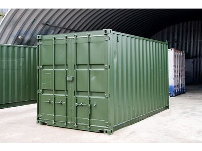 SHIPPING CONTAINERS Used 15ft with Sealed Shipping Doors - OFF133816