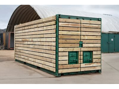 SHIPPING CONTAINERS Used 20ft Container with Cladding - OFF132916