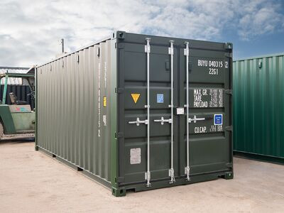 SHIPPING CONTAINERS Once-Used 20ft ISO Container - OFF137845