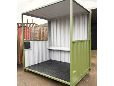 SHIPPING CONTAINERS 6ft Smoking Shelter - OFF136960