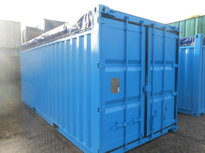 SHIPPING CONTAINERS 20ft Open-Top Container SC82