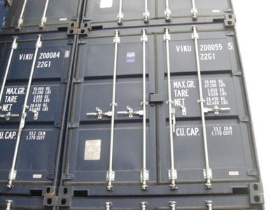 SHIPPING CONTAINERS ISO 20ft 61113