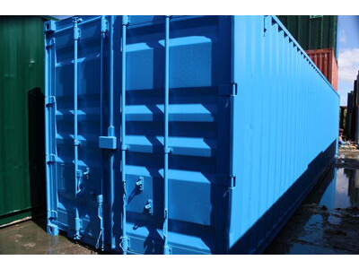 New 30ft Shipping Containers 30ft Once-Used - S2 Doors