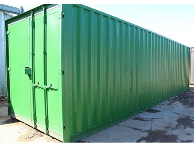 New 30ft Shipping Containers 30ft Once-Used - S3 Doors