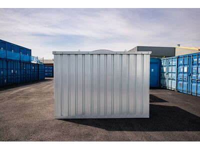 Flat Pack Shipping Containers 3m self assembly galvanised click to zoom image