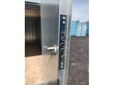 Flat Pack Shipping Containers 3m self assembly galvanised click to zoom image