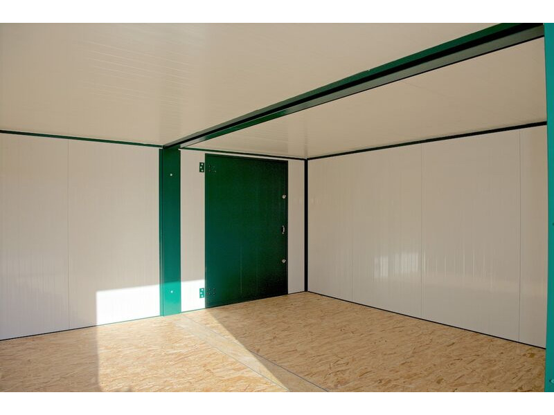 Flat Pack Shipping Containers 3m insulated store click to zoom image