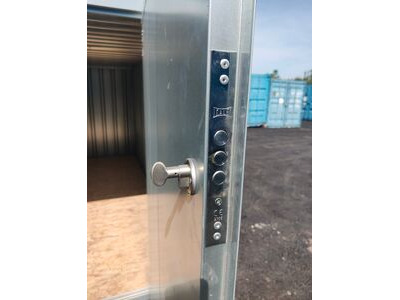 Flat Pack Shipping Containers 2m self assembly galvanised click to zoom image