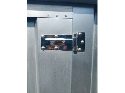 Flat Pack Shipping Containers 2m self assembly galvanised click to zoom image