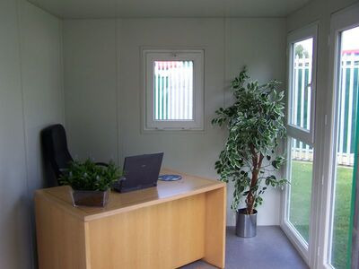 STEEL GARDEN OFFICE 10ft / 3.3m x 2.3m