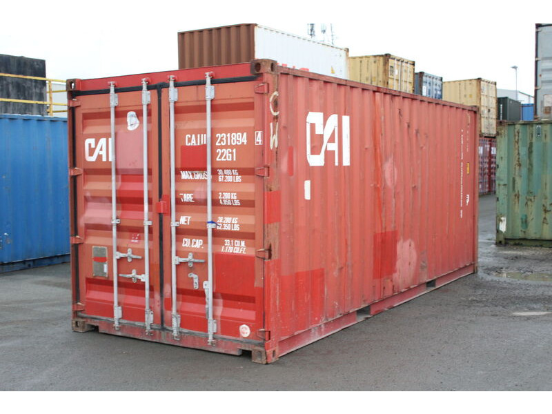 20ft Used Shipping Containers 20ft S2 Doors click to zoom image