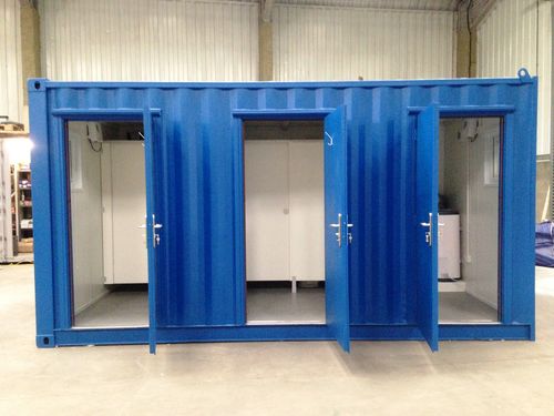 Container Toilet and Shower Block