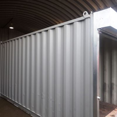 Shipping Container Conversions 16ft store with roller shutter CS35068 ...