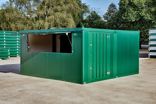 Flat Pack Shipping Containers 4m insulated store, £2676.00, Insulated  Containers, Flat Packs