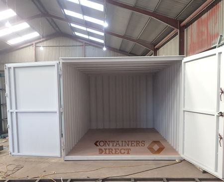 10ft Wide Garage Shipping Container