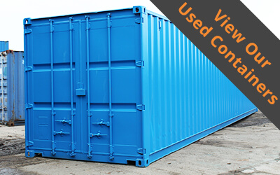 View used shipping containers