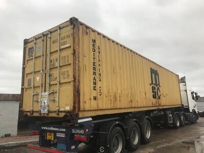 CLEARANCE OFFER - 40FT SHIPPING CONTAINERS  -  3 available at a price of £2750