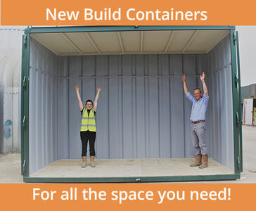New Build Containers - for all the space you need!