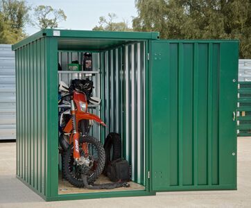 How Big Does a Motorcycle Shed Need To Be?