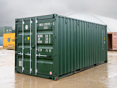 What to Expect From a New (Once-Used) Shipping Container