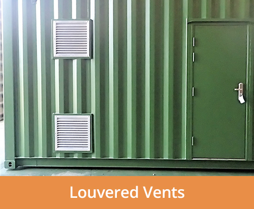 louvered vents