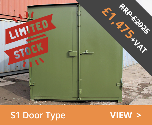 10ft used container S1 doors