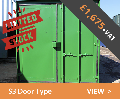 10ft used container S3 doors