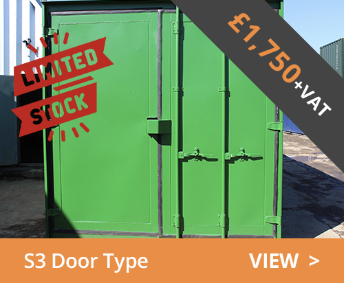 10ft used container S3 doors