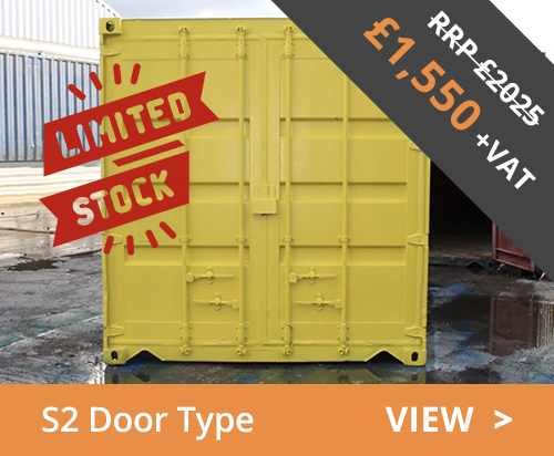 10ft used container S2 doors