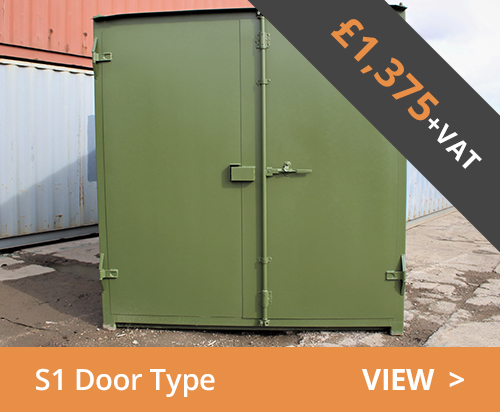 10ft used container S1 doors