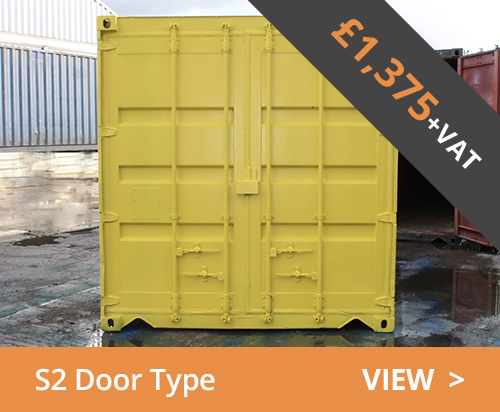 10ft used container S2 doors