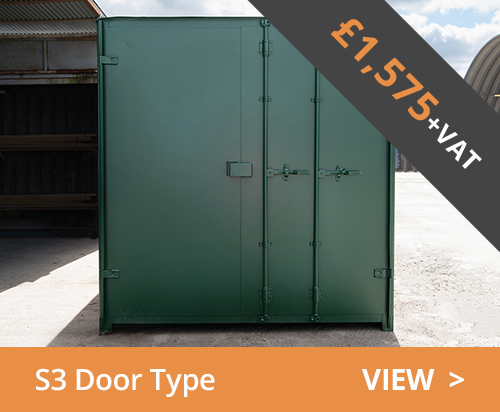 10ft used container S3 doors