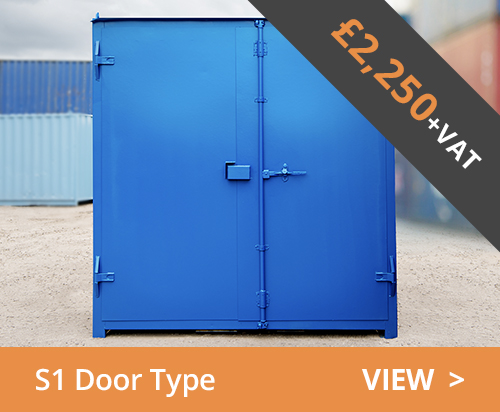 10ft container S1 doors