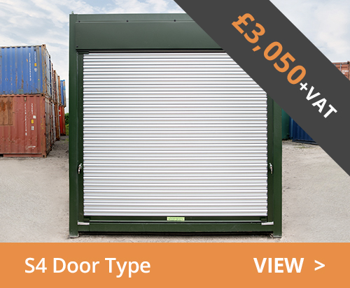 10ft container S4 doors