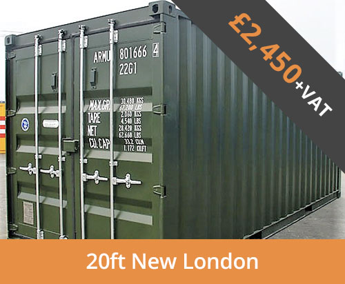 20ft new shipping container London