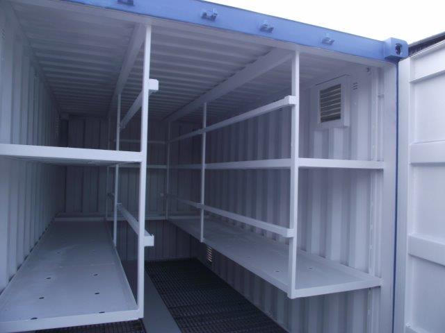 Container shelving and racking