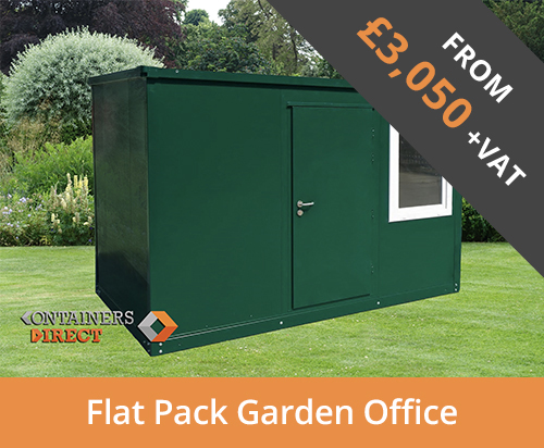 Flat pack garden offices