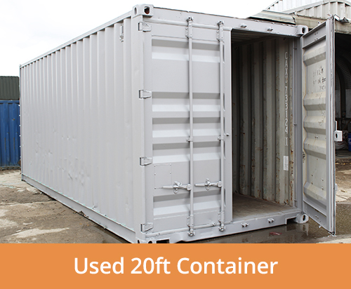 Used 20ft storage containers