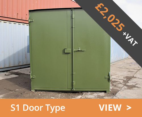 10ft used container S1 doors