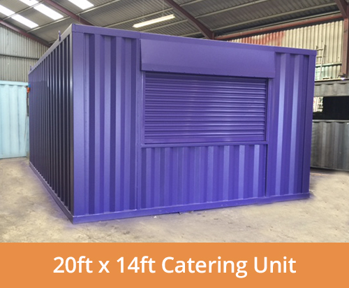 roller shutter shipping container