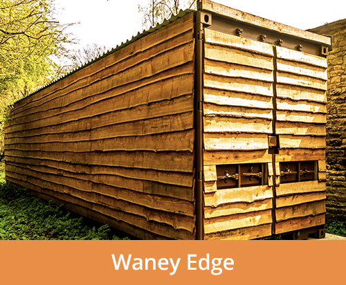 waney edge cladding